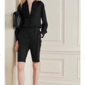 NWT… Nili Lotan Black Dress Shorts